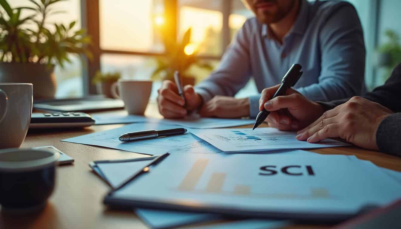 Illustration: Comprendre le fonctionnement du rachat de crédit au sein d’une SCI
