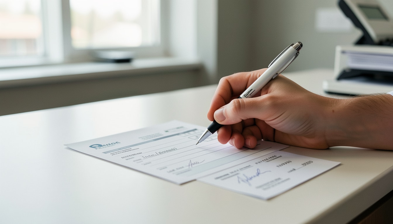 Bordereau de chèque : comment bien le remplir ?